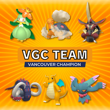 Pokémon scarlet-violet Vancouver Champion Team