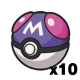 Pokémon scarlet-violet Master Ball x10