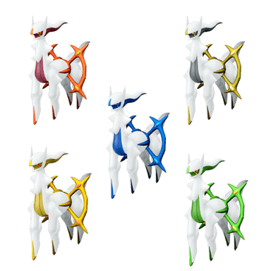 Pokémon legends-arceus Arceus Elemental Collection