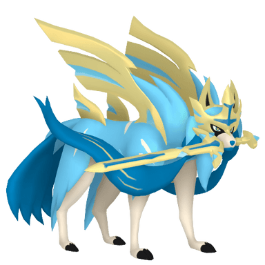 Pokémon sword-shield Shiny Zacian