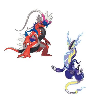 Pokémon scarlet-violet Koraidon & Miraidon Duo