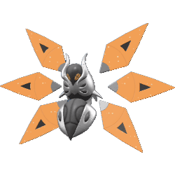 Pokémon scarlet-violet Shiny Iron Moth