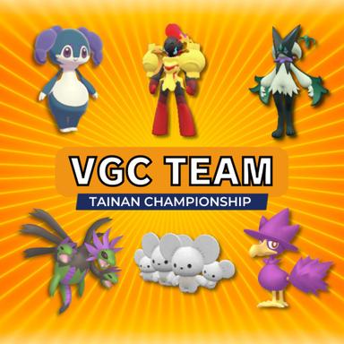 Pokémon scarlet-violet Tainan Champion Team