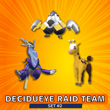 Pokémon scarlet-violet Decidueye Raid Team 2
