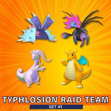 Pokémon scarlet-violet Typhlosion Raid Team 1