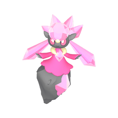 Pokémon scarlet-violet Shiny Diancie