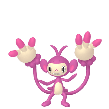 Pokémon scarlet-violet Shiny Ambipom