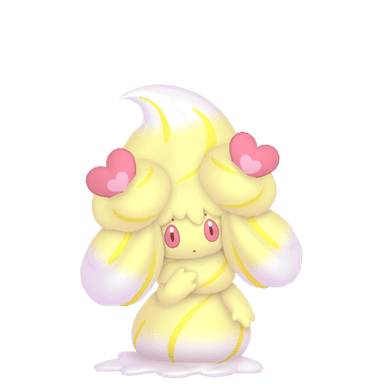 Pokémon scarlet-violet Alcremie (Lemon Cream Love)