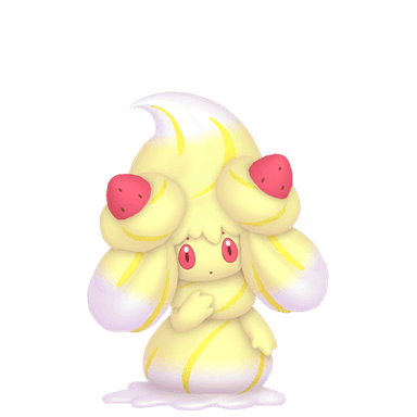 Pokémon scarlet-violet Alcremie (Lemon Cream Strawberry)