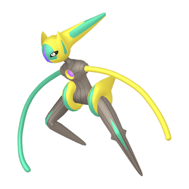 Pokémon scarlet-violet Shiny Deoxys (Speed Form)